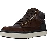 Geox J Mattias B Boy ABX Sneaker Jungen Kaffee/Schwarz - 31 - Sneaker Hig