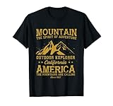 Outdoor-Entdecker Kalifornien Amerika Berge rufen T-S