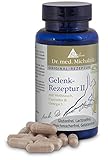 Gelenk Rezeptur II nach Dr. med. Michalzik - 60 Kapseln - mit Weihrauch, Curcuma, OPC, Omega 3, Vitamin C, Una de Gato, Bromelain aus Ananas, Papain aus Papaya, Rosmarin-Extrakt - ohne Zusatzstoffe - von BIOTIKON®