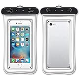 Syking Wasserdichte Handy-Tasche für Samsung Galaxy Note 20 Ultra S21 S20 S10 S10e S9 A02S A12 A32 A42 A52 A72 A01 A21 A51 A71-Weiß