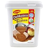 Maggi Delikatess Sauce zu Braten als Bratensauce, Saucenbinder, ideale Grundsauce für jede Küche, 1er Pack (1 x 900g Gastro Box)