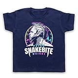 My Icon Art & Clothing Peter Wright Snakebite Darts Tribute Scottish Champion Player Kinder T-Shirt, Ultramarinblau, 9-11 J