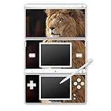 DeinDesign Skin kompatibel mit Nintendo DS Lite Folie Sticker Löwe Dschung