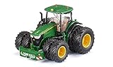 siku 6735, John Deere 7290R Traktor, Grün, Metall/Kunststoff, 1:32, Ferngesteuert, Steuerung mit App via Bluetooth, Abnehmbare Doppelreifen, Ohne F