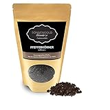 Sonnengold schwarzer Pfeffer | Pfefferkörner schwarz in Premium Qualität, doppelt gesiebt & gereinigt | frisch sonnengetrocknet aus Ecuador, natürlich & rein, 250g