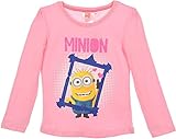 Minions Ich einfach Unverbesserlich Langarmshirt Rosa 116 (6 Jahre)