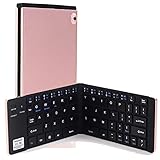 TTBF Drahtlose Bluetooth-Tastatur Universelle tragbare Mini-Funkverbindung mit großer Reichweite Einstellbar Ultraleicht Schlank Geeignet für Smartphones und Tab