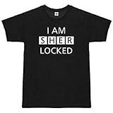 I Am Sherlocked T-Shirt Sherlock Holmes in Größe XXL