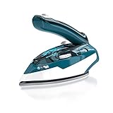 MyBeo - Reisebügeleisen Dampfbügeleisen 1100W - Dual-Voltage 110/230 Volt – mini Bügeleisen mit antihaft Bügelsohle – 3 Stufen einstellbar - faltbares Reise Dampf Bügeleisen - k