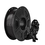 PLA Filament 1.75, PRINSFIL Filament 1.75 mm PLA, Filament-3D-Druckmaterialien, 1 kg 1 Spool, Jet Black