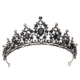 FRCOLOR Barockkrone Tiara Vintage Hochzeit Krone Hochzeit Haarschmuck Prom Haarschmuck für Cosplay Haarb