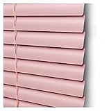 AY-CURTAIN LXLIGHTS Aluminium Jalousien, Blendschutz Blind Mit 0,18 Mm Wasserdicht Lamellen, Passgenau Sonnenschutz Sichtschutz für Bad Küche Tür, Anpassbar (Color : Pink, Size : (WxH) 120cmx220cm)