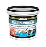 Isolbau Fliesengrund - Fliese auf Fliese Grundierung für Wand- & Bodenfliesen im Innen- & Außenbereich - Blau, 3 kg