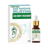 YUECI Linderung von Tinnitus-Ohrentropfen Wiederverwendbare Ohrenschmalz Entferner – Ohr Reinigung von Zuhause aus - Ohrenschmalz Entfernen und Besser Hö