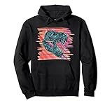 Tyrannosaurus Rex Motiv Schädel T-Rex Urzeit Dinosaurier Pullover H