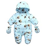 Baby Mädchen Daunenjacke Baumwolle Windjacke Kinder Geschenk Kleidung Reißverschlussmäntel Winter Kapuzen Mantel Oberbekleidung Daunenjacke 0 - 2 J