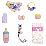 Zapf Creation 830826 BABY born Starter-Set - komplettes Zubehör Set für die Puppe und magischem S