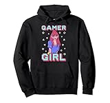 Gamer Girl Power Gaming Video Game Player Lover Anime Geschenk Pullover H