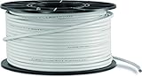 TechniSat Coaxsat 140-4.6 100-m-Spule Koaxialkabel (mit Metermarkierungen) weiß