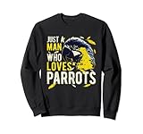 Papagei – Just A Man Who Loves Parrots – Papagei Kostüm Sw