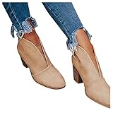 Stiefeletten Damen Sommer Damen Ankle Boots Kurzstiefel Elegant Hohl Schuhe Reißverschluss Kurze Stiefel Sommer Herbst Flache Schuhe mit Keilabsatz Atmungsaktive Freizeitschuhe für Sport O