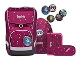 ergobag Cubo Light Schulranzen-Set 5tlg. inkl. Klettie-S