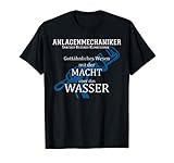 Klempner T-Shirt Installateur Anlagenmechaniker Handwerker T-S