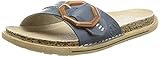 Rieker Damen V5487 Sandale, Blau, 43 EU