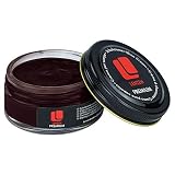 Lenzen Premium Schuhcreme für glattes und genarbtes Leder I Hochwertige Schuhpflege für Glanz und strahlende Farbe (Dunkelbraun)