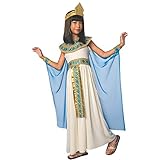 Morph Kleopatra Kostüm für Mädchen, Göttin Verkleidung, Faschingskostüm Kinder - L (134- 146)