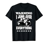 Jump Over Skateboard Waveboard Longboard Skater T-S