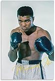 Leinwand Wandkunst 30x45cm Rahmenlos Muhammad Ali Boxing Poster Leinwand Gemälde Druckbild Dek