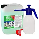 ABACUS 25 L Nell Fassade Fassadenreiniger & Grünbelagentferner mit 1,8 L Drucksprüher (7593)