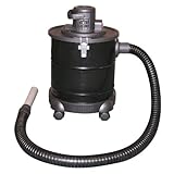 Kamino-Flam 337106 Aschesauger mit Motor, ca. 20 Liter Kessel, 170 cm Schlauch, auf R