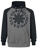 Red Hot Chili Peppers Black Asterisk Kapuzenpulli Charcoal/schwarz L