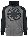 Red Hot Chili Peppers Black Asterisk Kapuzenpulli Charcoal/schwarz L