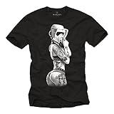 Strom Trooper Star - Tattoo T-Shirt Herren - Ink Wars schwarz L