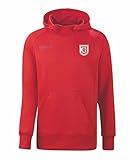 Saller Jahnelf Kapuzenpulli 2017/18 »SSV Jahn Regensburg« 150 rot Gr. XXL