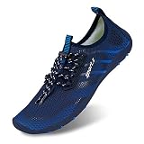 Wasserschuhe für Herren und Damen, Barfußschuhe, Aqua, Strand, Schwimmschuhe, Yoga, schnelltrocknend, V004 Baoblue, 42 1/3 EU