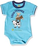 JOHN DEERE Baby-Jungen Jsb579bn12a T-Shirt, Cyanblau, 9-12 M