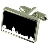 Select Gifts Skyline Rom Italien Manschettenknöpfe mit T