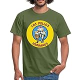 Spreadshirt Breaking Bad Los Pollos Hermanos Männer T-Shirt, XXL, Militärgrü