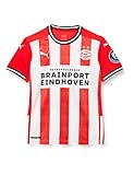 Puma Kinder PSV Home Shirt Replica Jr with Sponsor Trikot, High Risk Red White, 176
