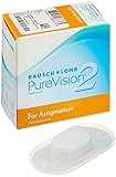 Bausch und Lomb PureVision2 for Astigmatism Monatslinsen, torische Kontaktlinsen, weich, 6 Stück BC 8.9 mm / DIA 14.5 / CYL -1.25 / Achse 160 / -2.5 Diop