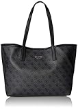 Guess Women's Vikky Handbag, Black (Coal/Coa), Einheitsgröß