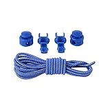 Alwayswin Elastische Schnürsenkel mit Schnellverschluss Schnellschnürsystem ohne Binden,schleifenlose Schnürsenkel, Gummi Schnürsenkel, Sneakers Quick Locking Shoestring