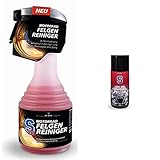 Dr. Wack 2018 S100 Motorrad Felgenreiniger, 500ml & 2480 - S100 Lack- & Kunstoff-Polish 220 ml I Premium Motorrad-Politur für alle Motorräder I Für alle glatten Oberflächen geeig