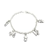 Berufe Armbänder (Mutter). 925 Sterling Silb