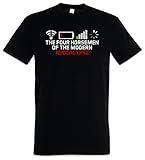 Urban Backwoods The Four Horsemen of The Modern Apocalypse Herren T-Shirt Schwarz Größe 2XL