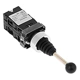 KEPUSHIYE Elektronische Komponente XD2PA24 Joystick 4 Position Joystick-Controller Federrückstellung Schalter 4 Position Joy Stick Control Sw